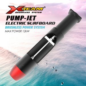X-TEAM Pump-jet brushless power system for electric surfboard