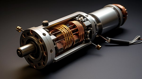 A close-up of a coreless motor with intricate wiring, powering a device with precision. Blog Image