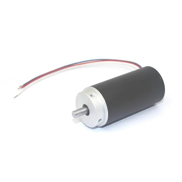 A compact Coreless motor on a plain white background.