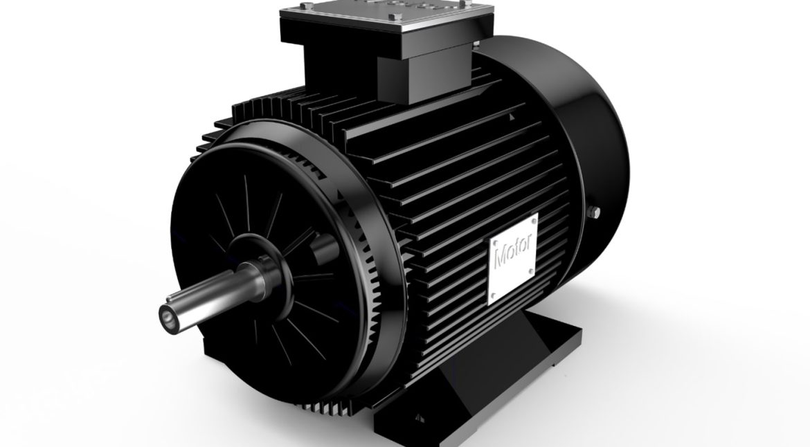 Close up look of X team bldc motor