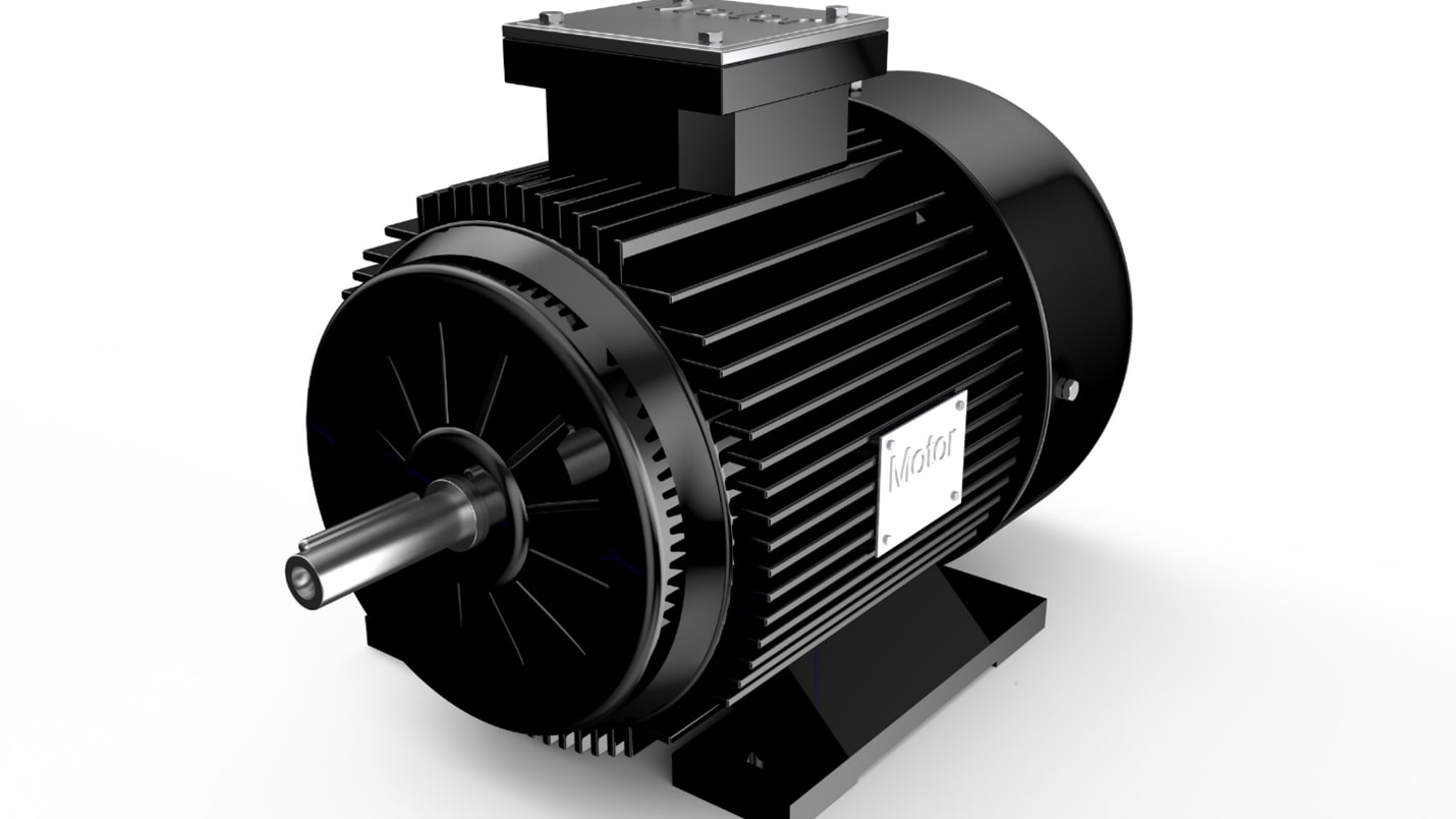 Close up look of X team bldc motor