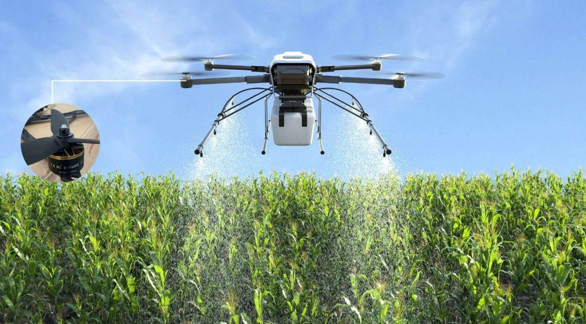 Agriculture Drone with X team Motor