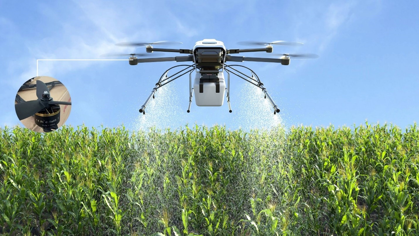 Agriculture Drone with X team Motor