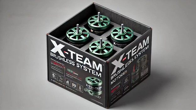 Box packed X team drone motor