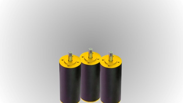 Close up view of Sensored Motor
