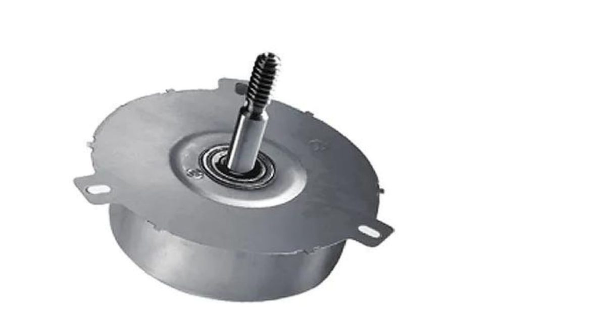 Close up view of X team EC motor