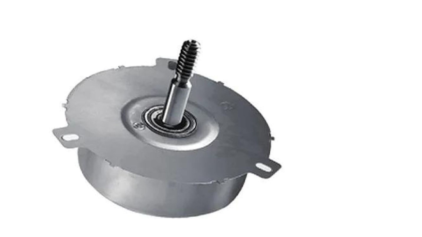 Close up view of X team EC motor