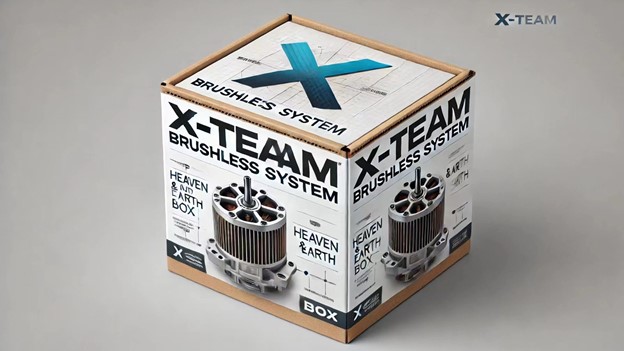 Box packed X team Brushless Motor