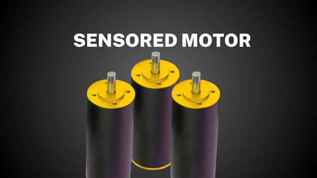 Close up view of X team Sensored Motor