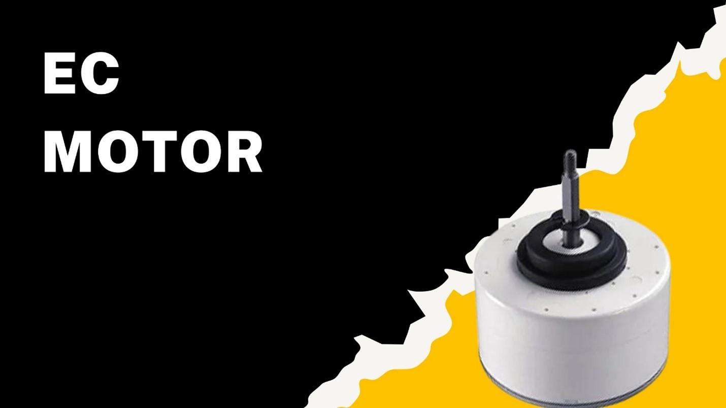 X team EC motor placed in black and yellow background