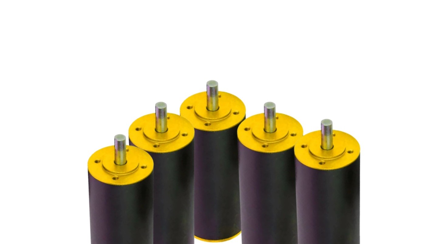 Close up view of Stack of X team Coreless Motor