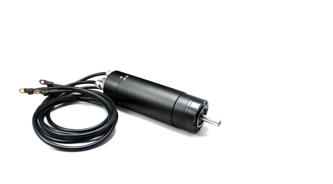 Close up view of X team Sensored Motor