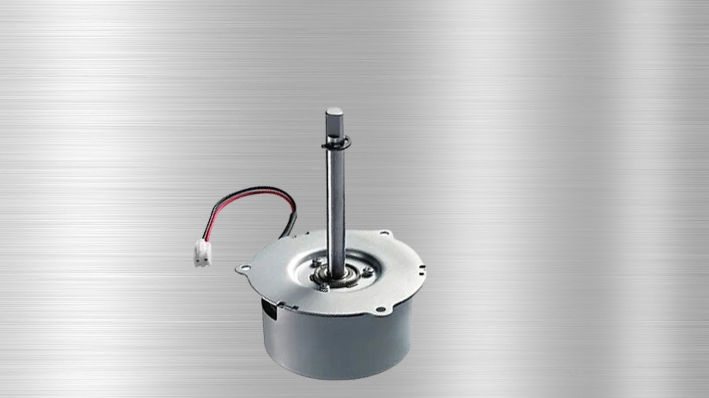 X team EC Motor in metal background