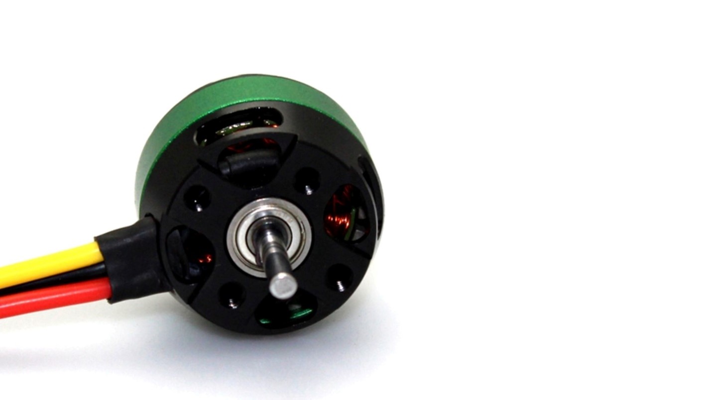 upper up view of Servo Motors lying on table